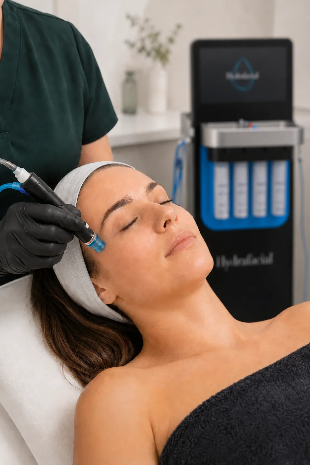 Hydrafacial Behandlung in der medizinischen Kosmetik